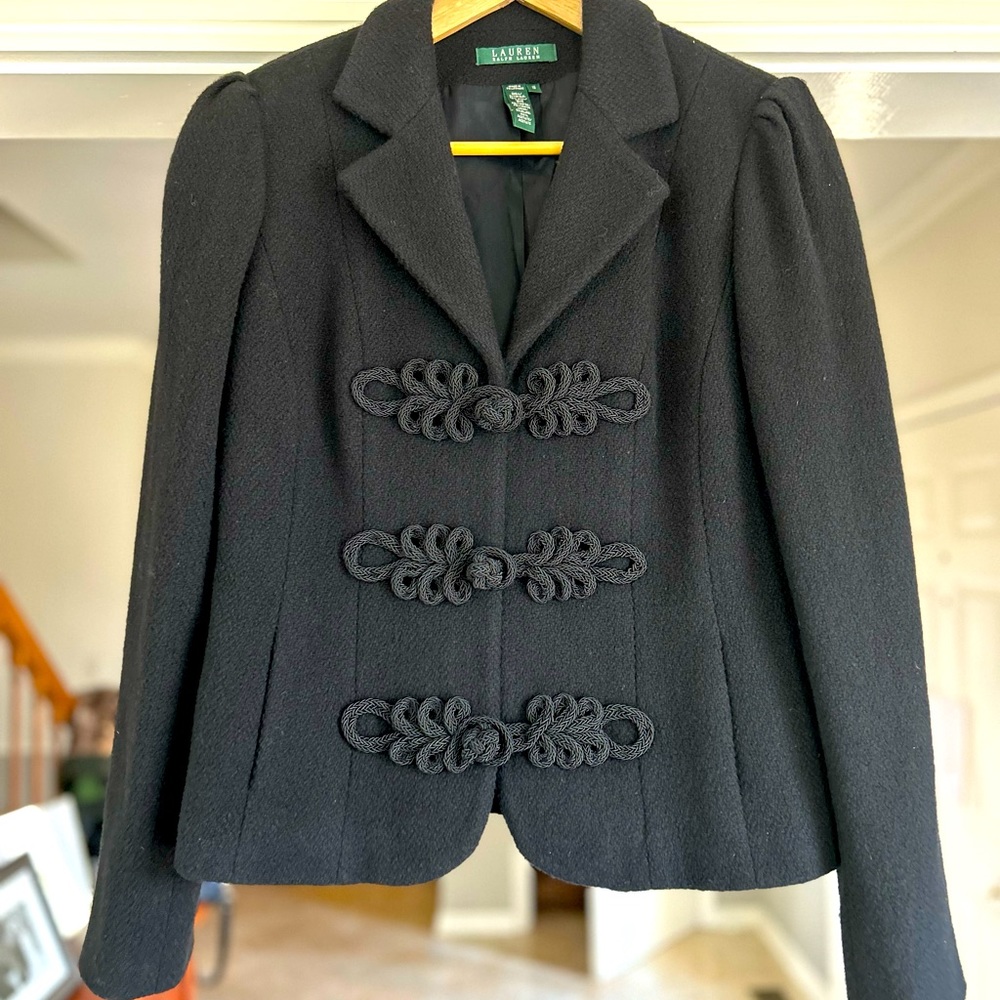 Ralph Lauren Wool Blazer - Super Cute!